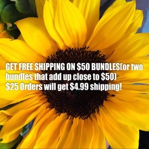 FREE SHIPPING ON BUNDLES